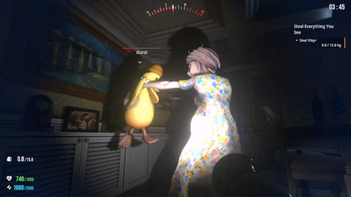 画像ギャラリー No.004のサムネイル画像 / 協力型コメディホラー「QUIET」，Steamストアページを公開。地球に不時着したアヒル型の宇宙人が，宇宙船の修理に必要なパーツを盗み出す