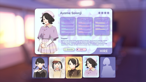 画像ギャラリー No.005のサムネイル画像 / アイドルマネージャー最新作「Idol Manager: Virtual Venture」発表。2027年に早期アクセス版を配信
