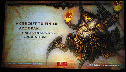 GDC 2012ϡDiablo IIIפΥޥåס饯󥹥ϡΤ褦ˤƺ줿Blizzard EntertainmentॢȤιֱ»