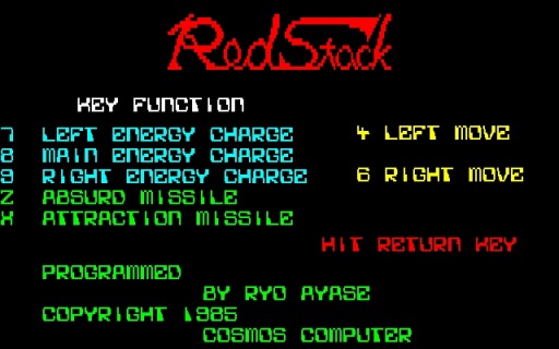 Red StackPC-8801ǡˡפץEGGۿ