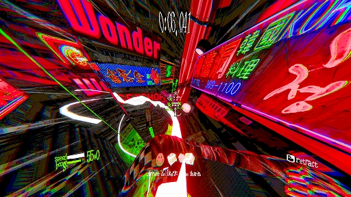 画像ギャラリー No.005のサムネイル画像 / シュールでイカれた3Dプラットフォーマー「Grindset T.V.」，グラインドやウォールランを駆使したスピードランを満喫できるプラットフォームACT［BitSummit］