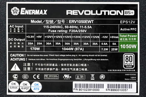 #004Υͥ/ENERMAX80 PLUS SilverǧںѤ950W1050WŸȯ