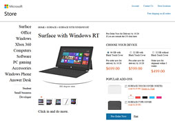 MicrosoftWindows RT֥åȡSurface RTפ499ɥ뤫顣ܤϰ˴ޤޤ줺 