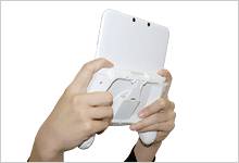 画像ギャラリー No.002のサムネイル画像 / リンクスプロダクツ，スタンドとしても使用できる3DS LL用グリップ全2色