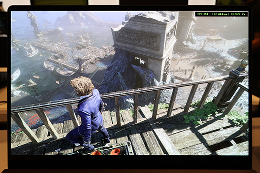 画像ギャラリー No.011のサムネイル画像 / 西川善司の3DGE:超解像&フレーム生成技術の最新版「DLSS 4.5」の仕組みと実力。2026年登場のゲームからネイティブ対応が始まる