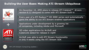 AMDATI Catalyst 8.12פ1210˸ͽGPGPUǽATI Streamפͭȥѥեޥ󥹸夬ȥԥå