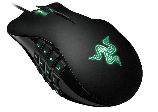 画像ギャラリー No.001のサムネイル画像 / 「Razer Naga」の新バージョンが登場。「Naga Epic」準拠のボタン配置と右サイドパネルの交換機能がトピックに