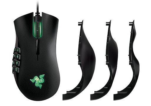画像ギャラリー No.002のサムネイル画像 / 「Razer Naga」の新バージョンが登場。「Naga Epic」準拠のボタン配置と右サイドパネルの交換機能がトピックに