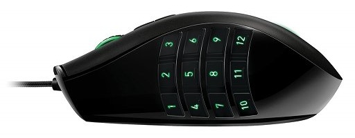 画像ギャラリー No.003のサムネイル画像 / 「Razer Naga」の新バージョンが登場。「Naga Epic」準拠のボタン配置と右サイドパネルの交換機能がトピックに