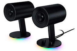 ���������꡼ No.003�Υ���ͥ������ / Razer��PC�Ѥ�2ch���ԡ�������Nommo�פ����ȯ�䡣���ʥ�����³��ǥ��USB�����ʥ�����³�б��Ǹ����ǥ��2����Ÿ��