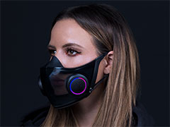 Razer，話し声をクリアにする機能を備えたゲーマー向けマスクや，収納式有機ELディスプレイ搭載のゲーマー向けチェアを公開