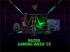 Razerが大規模セール「Gaming Week '23」を9月19日から開催。ノートPCや周辺機器63製品を特別価格で販売