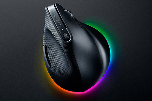 画像ギャラリー No.002のサムネイル画像 / 手首の疲れに悩むゲーマーに朗報? 縦型ワイヤレスマウス「Razer Pro Click V2 Vertical」が発表に