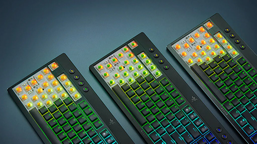 ꡼ No.004Υͥ / RazerإפΥᥫ˥륭ܡɡBlackWidow V4 Low-Profile HyperSpeedפ95ȯ䡣ե륭10쥹Ѱ