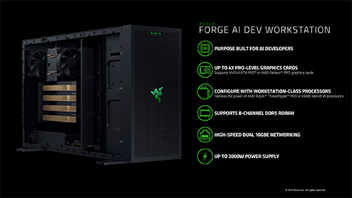 ���������꡼ No.008�Υ���ͥ������ / �������¢AI�إåɥ��åȤ�AI����������Ȥ�Razer��ȯɽ����ȯ�Ը���������ơ���������������AI��������