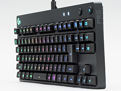 Logicool G「Pro Mechanical Gaming Keyboard」レビュー。シンプルな外観の10キーレスRomer-Gモデル，その価値は