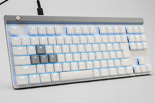 画像ギャラリー No.003のサムネイル画像 / ラピトリ&SOCD対応で現状最強のロープロファイルキーボード「Logicool G515 RAPID TKL」の見どころをチェック