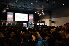 画像ギャラリー No.002のサムネイル画像 / 「ペーパーマン最強決定戦 in ベルサール秋葉原」で,数々の新要素が明らかに。8月には新キャラクターも登場だ