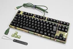 ���������꡼ No.005�Υ���ͥ������ / FILCO�Ρ�Majestouch 2 Camouflage�פ��顤�㼴���ƥ󥭡��쥹�����ܸ����󥭡��ܡ��ɤ������Υ��꡼���ϥᥫ�˥���η����Ǥ�