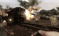 画像集#005のサムネイル/［TGS 2008＃060］「Far Cry 2」試遊レポート。広大なアフリカを自由に探索できる，PCゲーマーも注目の一品