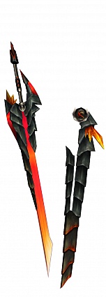 画像ギャラリー No.015のサムネイル画像 / 「MHF」，新モンスター「アビオルグ」の続報や多数の新武具情報が明らかに。太刀「ニゲル・R・アーラ」最終強化時の「ニゲル＝レクス」の性能も公開