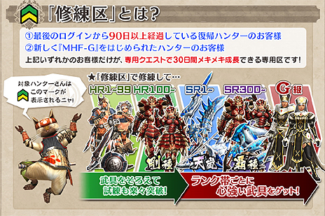 画像ギャラリー No.004のサムネイル画像 / 「MHF-G」，復帰者向けのキャンペーンが4月1日にスタート。「Fate/stay night[UBW]」とのコラボ，“宮下P似”モンスター実装の情報も