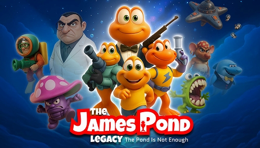 画像ギャラリー No.001のサムネイル画像 / アクションゲーム「James Pond」シリーズ，4作品・全12バージョンを収録する数量限定パッケージ版をSwitch2向けに10月発売