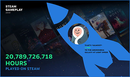 #004Υͥ/Steam2019ǯΥåץǡȡǽο֤ȡ2020ǯͽ˴ؤ뵭֥ƥ֥桼9500ͤ