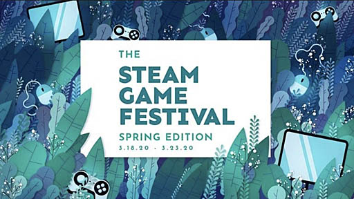 #001Υͥ/Steam Game FestivalSpring Editionפܻ319˳롣GDC 2020˽ŸϤä40ȥʾθǤо