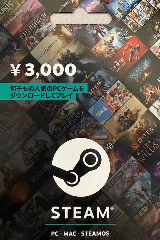 画像ギャラリー No.002のサムネイル画像 / Steamギフトカード，新規在庫の補充を停止。2026年末までにすべての小売店からなくなる見込み