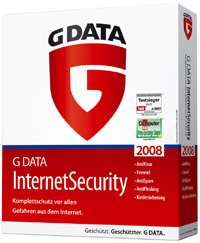 #001Υͥ/ƥեȡG DATA InternetSecurity 2008פȯɽ