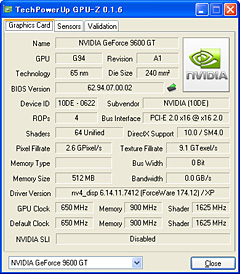 #008Υͥ/Υߥɥ륯饹GPU㤤 GeForce 9600 GTפΥӥ塼Ǻ