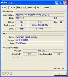 ǽ塣MSIIntel P45ޥP45 Platinumפ