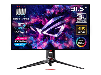 4K/240HzȥեHD/480HzڤؤͭELǥץ쥤ASUSо졣վǥѰ