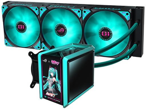 画像ギャラリー No.004のサムネイル画像 / ゲーマー向けブランド「ROG」から初音ミクエディションの製品が続々登場