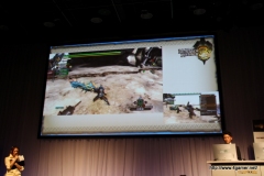 画像ギャラリー No.004のサムネイル画像 / 「モンスターハンター3(トライ)」完成披露発表会でボルボロスをスラッシュアックスで狩ってみた