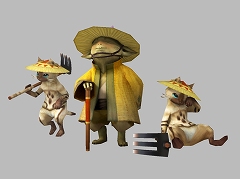 画像ギャラリー No.008のサムネイル画像 / 「モンスターハンター3(トライ)」,より“狩猟生活”を実感できる“モガの森”やシングルモードの拠点“モガの村”の先行プレイレポートをお届け