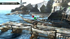 画像ギャラリー No.013のサムネイル画像 / 「モンスターハンター3(トライ)」,より“狩猟生活”を実感できる“モガの森”やシングルモードの拠点“モガの村”の先行プレイレポートをお届け