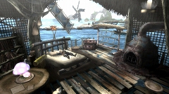 画像ギャラリー No.030のサムネイル画像 / 「モンスターハンター3(トライ)」,より“狩猟生活”を実感できる“モガの森”やシングルモードの拠点“モガの村”の先行プレイレポートをお届け