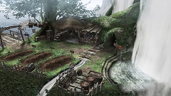 画像ギャラリー No.044のサムネイル画像 / 「モンスターハンター3(トライ)」,より“狩猟生活”を実感できる“モガの森”やシングルモードの拠点“モガの村”の先行プレイレポートをお届け