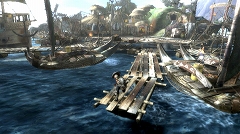 画像ギャラリー No.062のサムネイル画像 / 「モンスターハンター3(トライ)」,より“狩猟生活”を実感できる“モガの森”やシングルモードの拠点“モガの村”の先行プレイレポートをお届け