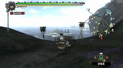 画像ギャラリー No.080のサムネイル画像 / 「モンスターハンター3(トライ)」,より“狩猟生活”を実感できる“モガの森”やシングルモードの拠点“モガの村”の先行プレイレポートをお届け