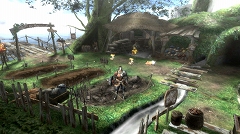 画像ギャラリー No.085のサムネイル画像 / 「モンスターハンター3(トライ)」,より“狩猟生活”を実感できる“モガの森”やシングルモードの拠点“モガの村”の先行プレイレポートをお届け