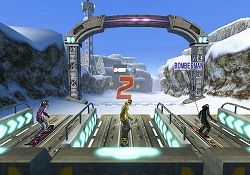 画像ギャラリー No.001のサムネイル画像 / ルール無用のスノボレース，Wiiウェア「Board Warriors」が2月10日に配信開始