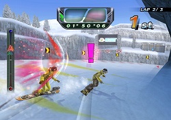画像ギャラリー No.005のサムネイル画像 / ルール無用のスノボレース，Wiiウェア「Board Warriors」が2月10日に配信開始