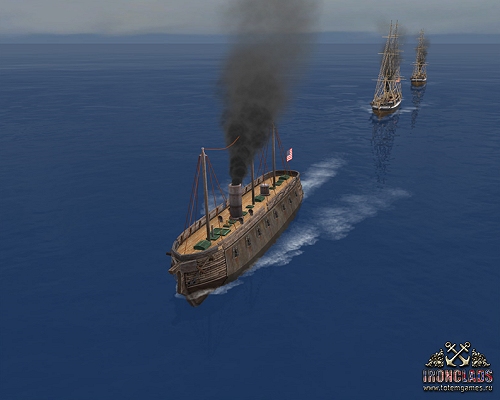 画像ギャラリー No.001のサムネイル画像 / 南北戦争当時の海戦をシミュレートする，「Ironclads: High Sea」が発表