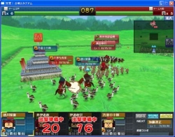 画像集#009のサムネイル/ハンゲーム,オンライン合戦アクション「突撃!合戦スタジアム」のクローズドβテストを本日14:00より開始。「当日募集枠」もあり