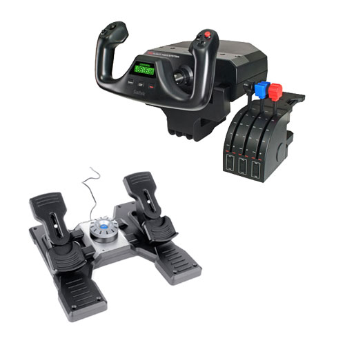 ���������꡼ No.002�Υ���ͥ������ / �ե饤�ȥ��ߥ�졼����ǽ������յ��郎�ޤȤ��㤤�Ǥ��¤���Mad Catz����Pro Flight�ץ��꡼���Υ��å�����򳫻�