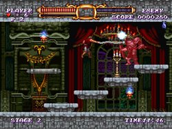 画像ギャラリー No.002のサムネイル画像 / Wiiウェア「ドラキュラ伝説 ReBirth」が本日より配信スタート