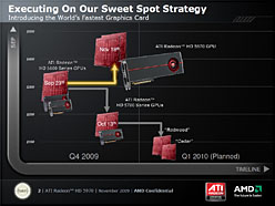 AMDHD 5000꡼Ǿ̤Υǥ奢GPU塼ATI Radeon HD 5970ȯɽ